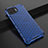 Funda Silicona Ultrafina Carcasa Transparente H01 para Oppo Reno4 Lite Azul