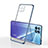 Funda Silicona Ultrafina Carcasa Transparente H01 para Oppo Reno4 SE 5G Azul