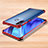 Funda Silicona Ultrafina Carcasa Transparente H01 para Samsung Galaxy A8s SM-G8870 Rojo