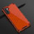 Funda Silicona Ultrafina Carcasa Transparente H01 para Samsung Galaxy Note 10 5G Rojo