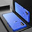 Funda Silicona Ultrafina Carcasa Transparente H01 para Samsung Galaxy Note 10 Plus 5G Azul