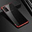 Funda Silicona Ultrafina Carcasa Transparente H01 para Samsung Galaxy Note 20 Ultra 5G Rojo