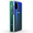 Funda Silicona Ultrafina Carcasa Transparente H01 para Samsung Galaxy S20 Plus Cian