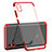 Funda Silicona Ultrafina Carcasa Transparente H01 para Xiaomi Mi 8 Explorer Rojo
