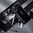 Funda Silicona Ultrafina Carcasa Transparente H01 para Xiaomi Poco F3 GT 5G Negro