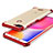 Funda Silicona Ultrafina Carcasa Transparente H01 para Xiaomi Redmi 6 Rojo