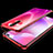 Funda Silicona Ultrafina Carcasa Transparente H01 para Xiaomi Redmi K30 4G Rojo