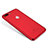 Funda Silicona Ultrafina Carcasa Transparente H02 para Apple iPhone 8 Plus Rojo