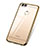 Funda Silicona Ultrafina Carcasa Transparente H02 para Huawei Honor 7X Oro