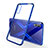 Funda Silicona Ultrafina Carcasa Transparente H02 para Huawei Honor 9X Azul