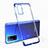 Funda Silicona Ultrafina Carcasa Transparente H02 para Huawei Honor V30 Pro 5G Azul