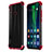 Funda Silicona Ultrafina Carcasa Transparente H02 para Huawei Honor View 10 Lite Rojo