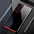 Funda Silicona Ultrafina Carcasa Transparente H02 para Huawei P40 Rojo