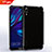 Funda Silicona Ultrafina Carcasa Transparente H02 para Huawei Y7 (2019) Negro