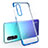 Funda Silicona Ultrafina Carcasa Transparente H02 para Oppo Find X2 Neo Azul