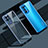 Funda Silicona Ultrafina Carcasa Transparente H02 para Oppo Find X3 Lite 5G Azul