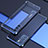 Funda Silicona Ultrafina Carcasa Transparente H02 para Oppo Reno6 5G Azul
