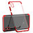 Funda Silicona Ultrafina Carcasa Transparente H02 para Xiaomi Mi 8 Screen Fingerprint Edition Rojo