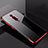 Funda Silicona Ultrafina Carcasa Transparente H02 para Xiaomi Mi 9T Rojo