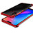 Funda Silicona Ultrafina Carcasa Transparente H02 para Xiaomi Mi A2 Lite Rojo