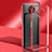 Funda Silicona Ultrafina Carcasa Transparente H02 para Xiaomi Redmi Note 9T 5G Rojo
