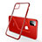 Funda Silicona Ultrafina Carcasa Transparente H03 para Apple iPhone 11 Pro Rojo