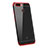 Funda Silicona Ultrafina Carcasa Transparente H03 para Huawei Enjoy 7S Rojo