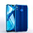 Funda Silicona Ultrafina Carcasa Transparente H03 para Huawei Honor 8X Max Azul Cielo