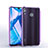 Funda Silicona Ultrafina Carcasa Transparente H03 para Huawei Honor 8X Max Morado