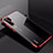 Funda Silicona Ultrafina Carcasa Transparente H03 para Huawei P30 Pro Rojo
