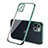 Funda Silicona Ultrafina Carcasa Transparente H04 para Apple iPhone 14 Plus Verde