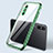 Funda Silicona Ultrafina Carcasa Transparente H04 para Huawei Enjoy 10e Verde