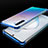 Funda Silicona Ultrafina Carcasa Transparente H04 para Samsung Galaxy Note 10 Plus Azul