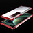 Funda Silicona Ultrafina Carcasa Transparente H04 para Xiaomi Mi 10 Ultra Rojo