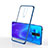 Funda Silicona Ultrafina Carcasa Transparente H04 para Xiaomi Poco X2 Azul
