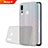 Funda Silicona Ultrafina Carcasa Transparente H05 para Huawei Nova 4 Gris