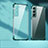 Funda Silicona Ultrafina Carcasa Transparente H05 para Samsung Galaxy S21 Plus 5G Verde