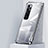 Funda Silicona Ultrafina Carcasa Transparente H05 para Xiaomi Mi 10 Ultra Plata