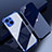 Funda Silicona Ultrafina Carcasa Transparente H06 para Apple iPhone 14 Azul