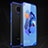 Funda Silicona Ultrafina Carcasa Transparente H06 para Huawei Nova 5i Pro Azul