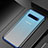 Funda Silicona Ultrafina Carcasa Transparente H06 para Samsung Galaxy S10 Plus Azul