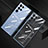 Funda Silicona Ultrafina Carcasa Transparente H06 para Samsung Galaxy S22 Ultra 5G Azul