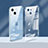 Funda Silicona Ultrafina Carcasa Transparente H08 para Apple iPhone 14 Blanco