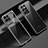 Funda Silicona Ultrafina Carcasa Transparente H08 para Samsung Galaxy S21 Ultra 5G Negro