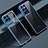 Funda Silicona Ultrafina Carcasa Transparente H08 para Samsung Galaxy S22 Ultra 5G Azul