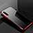 Funda Silicona Ultrafina Carcasa Transparente H08 para Xiaomi Mi 9 Lite Rojo