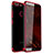 Funda Silicona Ultrafina Carcasa Transparente H16 para Huawei Honor 9 Lite Rojo