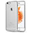 Funda Silicona Ultrafina Carcasa Transparente H17 para Apple iPhone 6S Plata