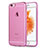 Funda Silicona Ultrafina Carcasa Transparente H17 para Apple iPhone 6S Rosa