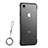 Funda Silicona Ultrafina Carcasa Transparente HT01 para Apple iPhone XR Negro